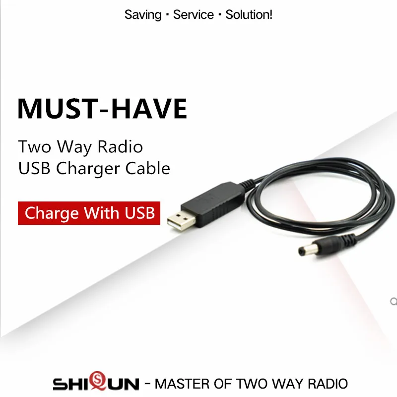 Универсальный USB Зарядное устройство кабель для BAOFENG UV-9R плюс UV-XR UV-5R UV-82 UV-5RE радио USB кабель для подключения к рабочему столу Зарядное устройство 5R