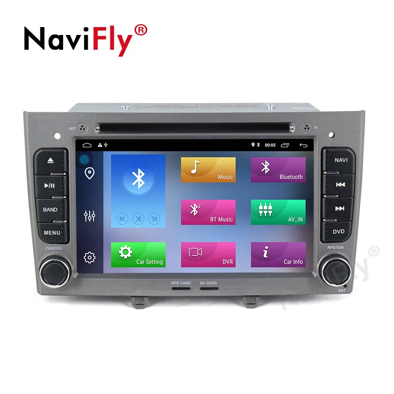 Автомобильный dvd Радио мультимедийный плеер Android 9 1 для peugeot 408 308 308SW gps навигация SWC