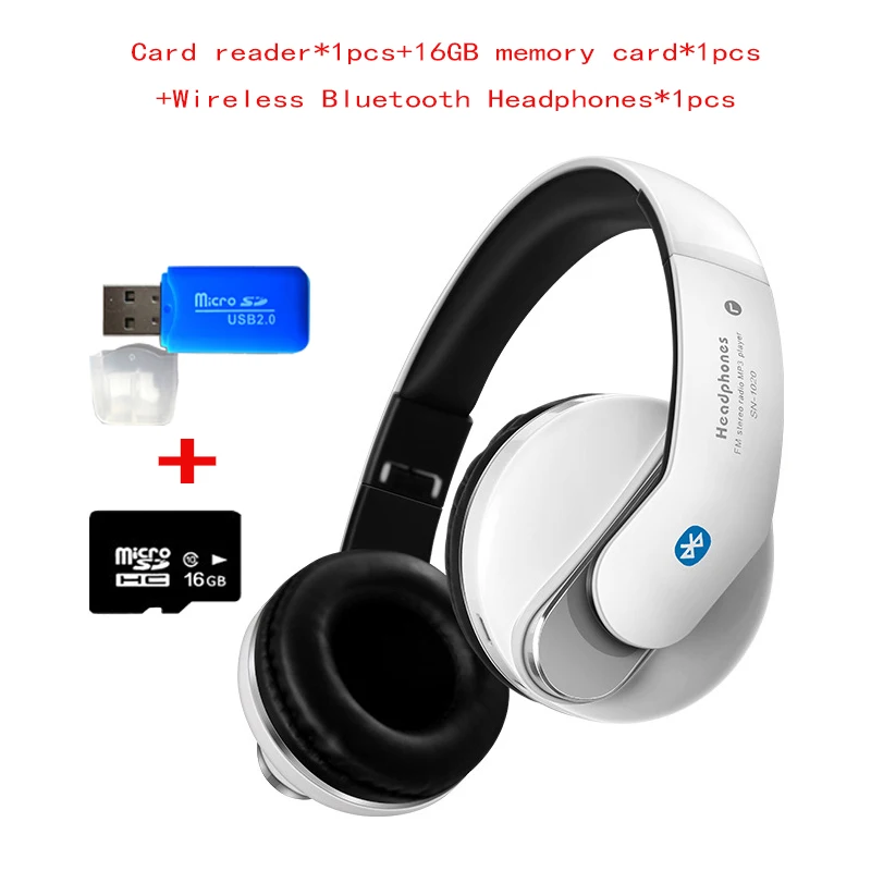 Bluedtooth SN 1020 активный Шум шумоподавления Беспроводной Bluetooth наушники с 16 Гб