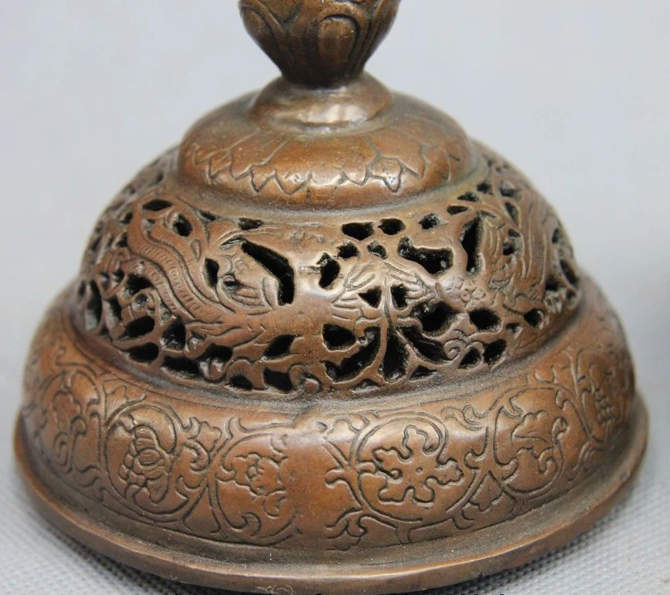 8 China Pure Bronze Copper Palace Wild animal Statue Beast Incense Burner Censer | Дом и сад