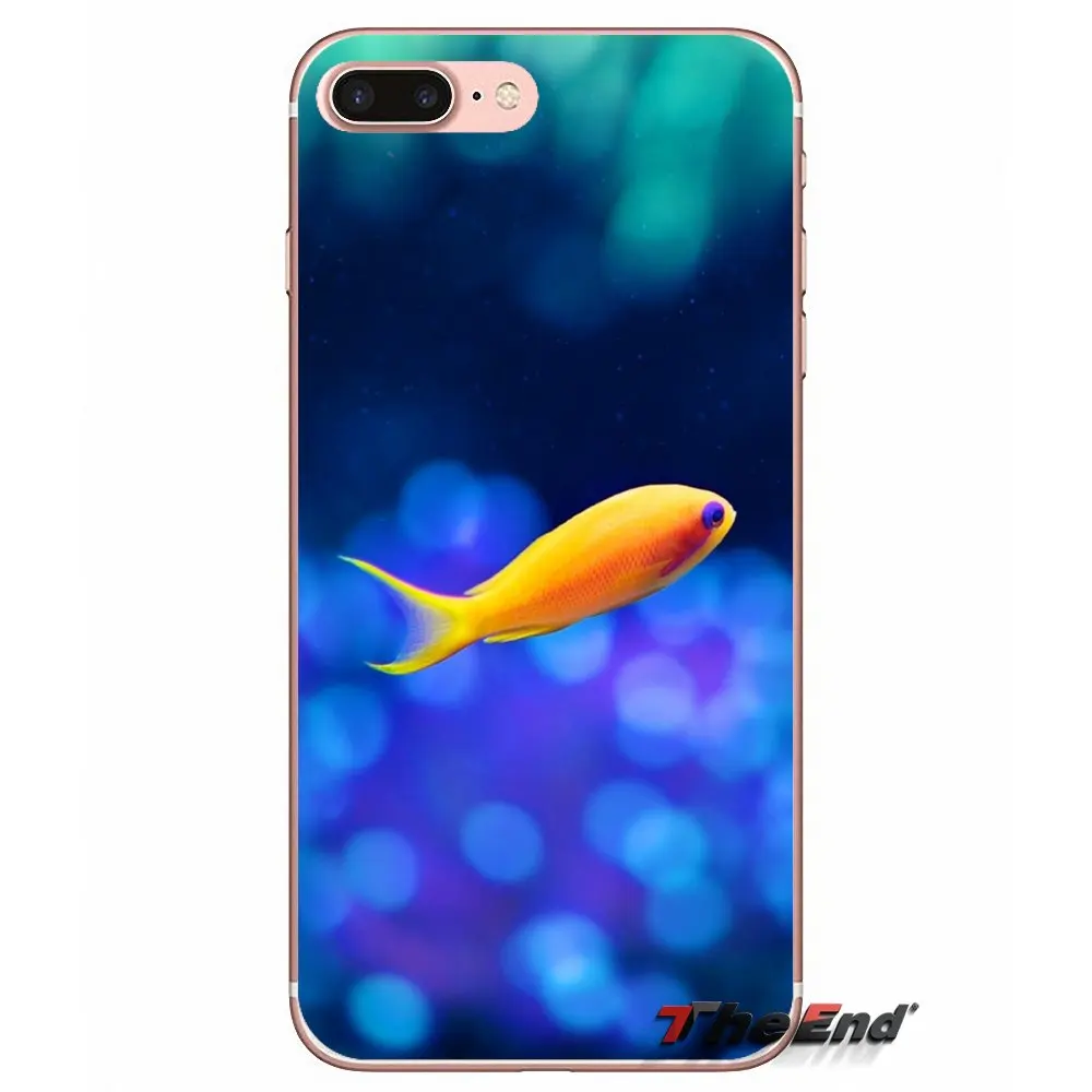 Чехол для мобильного телефона с тропическими рыбами и океаном Samsung Galaxy S2 S3 S4 S5 MINI S6