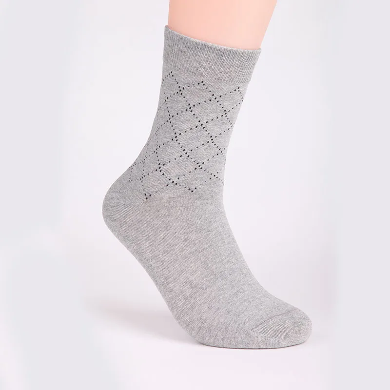grey 5 пар/лот мужские хлопковые носки, дешевые и высококачественные от фабрики, мужские sox - Цвет: grey