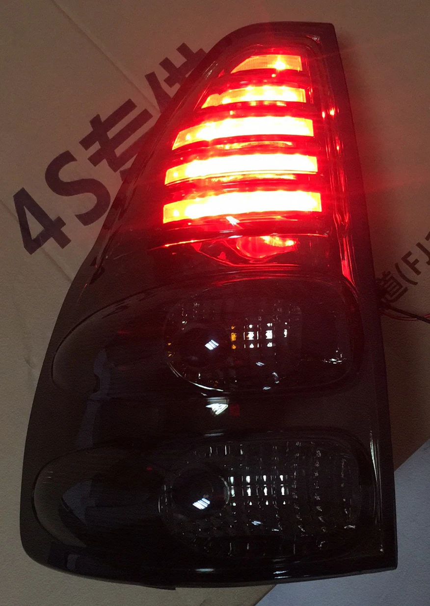 2 шт. Набор для автостайлинга для Toyota Prado FJ120 LC120 2700 задние фонари 2003-2009 год светодиодный задний фонарь светодиодные задние фары Тюнинг автомобилей