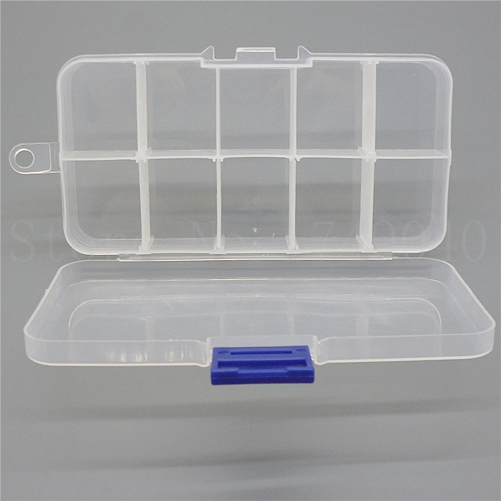 10 слотов ящик для хранения пластиковый корпус Домашний Органайзер ювелирные