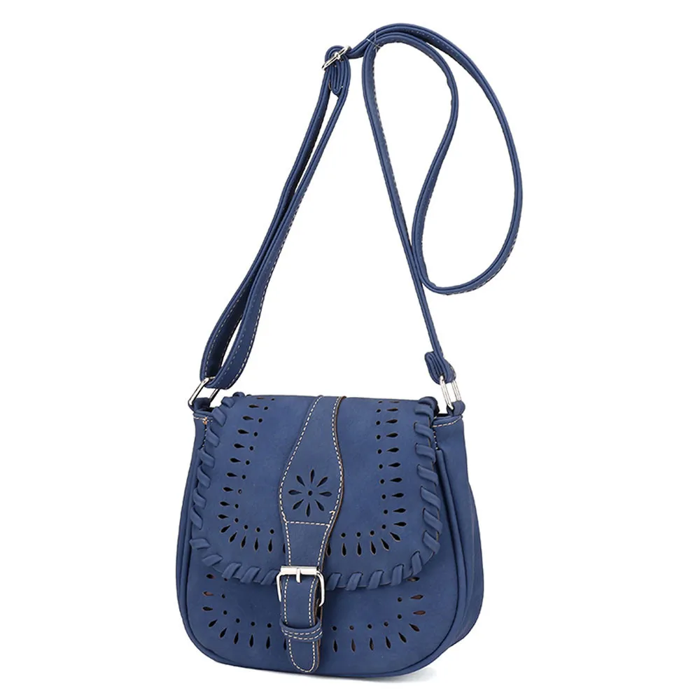 30#Retro Women Leather Tote Shoulder crossbody bags for women Crossbody Handbag Satchel Messenger Bag dames tassen