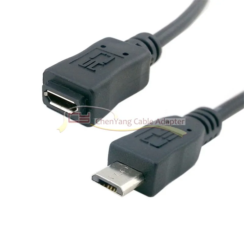 

Полный Pin подключен Micro USB 2,0 Тип 5Pin папа к женскому кабелю для планшета & телефона & CY & OTG Удлинительный кабель 5ft 150 см