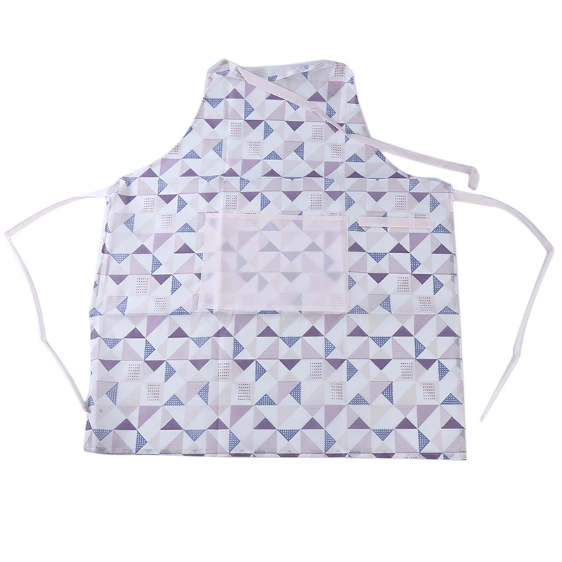 High Quality Apron Modern Minimalist Oil-Proof Kitchen Original Home Easy To Clean Crown Flower Fresh | Дом и сад