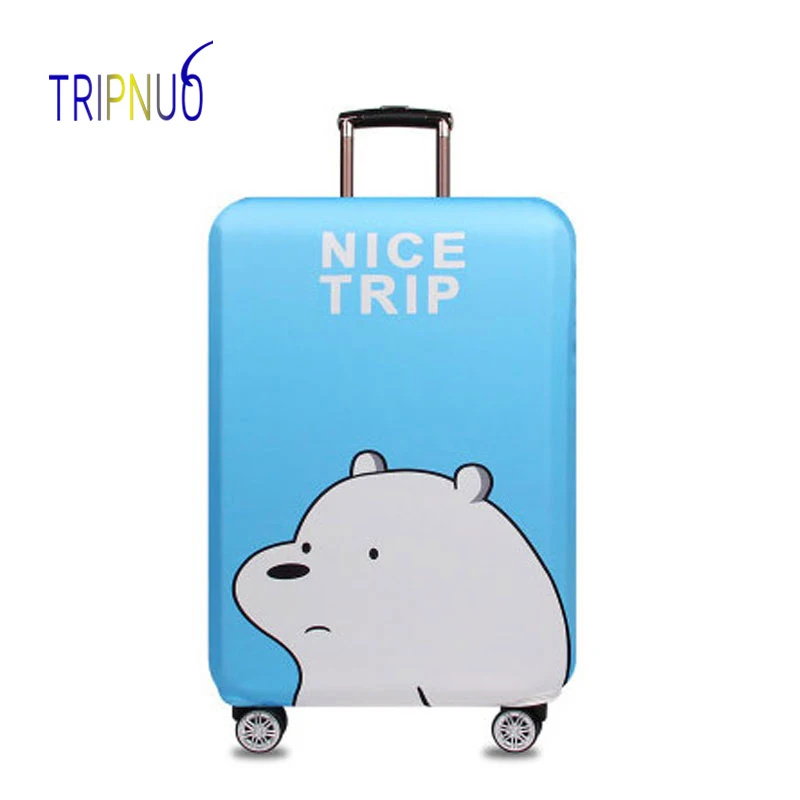 TRIPNUO эластичная ткань кошка Чемодан защитная крышка Suitable18 32 дюйма тележка чехол
