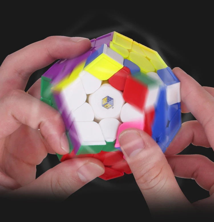 YUXIN маленький магический профессиональный куб Megaminx без наклеек скоростной