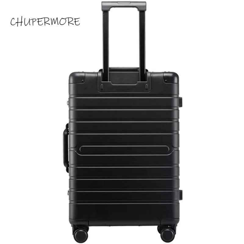CHUPERMORE 100% Aluminum-magnesium alloy Rolling Luggage Spinner 20/24/29 inch size high quality Suitcase Wheels Men Trolley | Багаж и