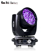 led wash zoom 19x15w rgbw moving head light lyre spot beam lights for dj disco party wedding show