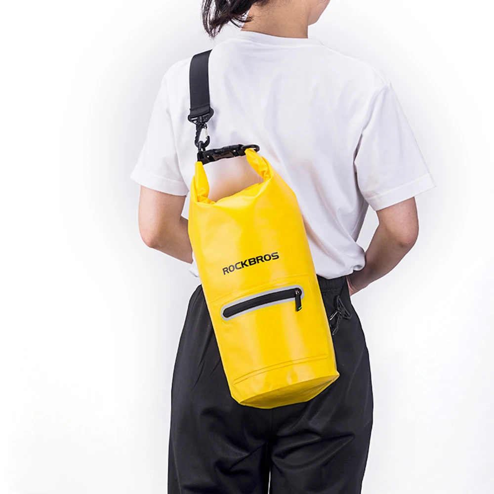 Водонепроницаемая сумка 20л плавающая сухая для катания на лодках каякинга