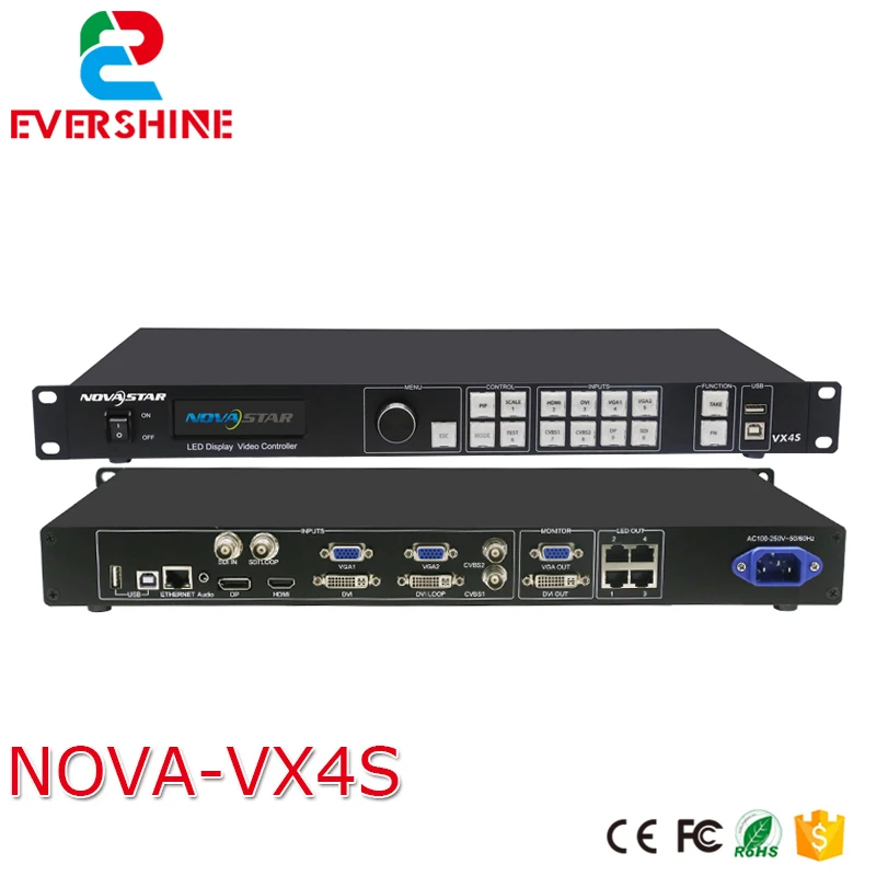 Высокое качество NOVA VX4S all-in-1card 2 3 миллиона пикселей HDMI/DVI/VGA/CVBS/DP/3G-SDI вход