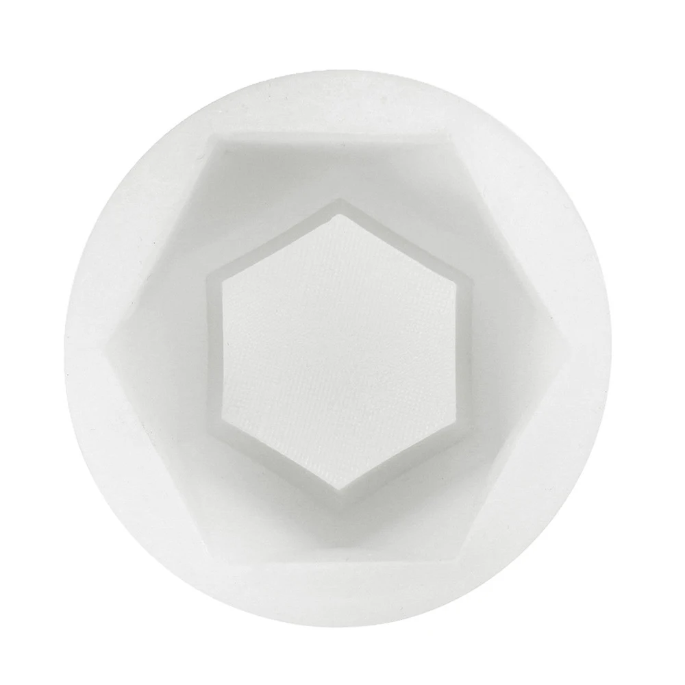 3D Hexagon Flower Pot Mould Silicone Molds DIY Garden Planter Concrete Vase Soap Mould 9*8.6*3.8cm