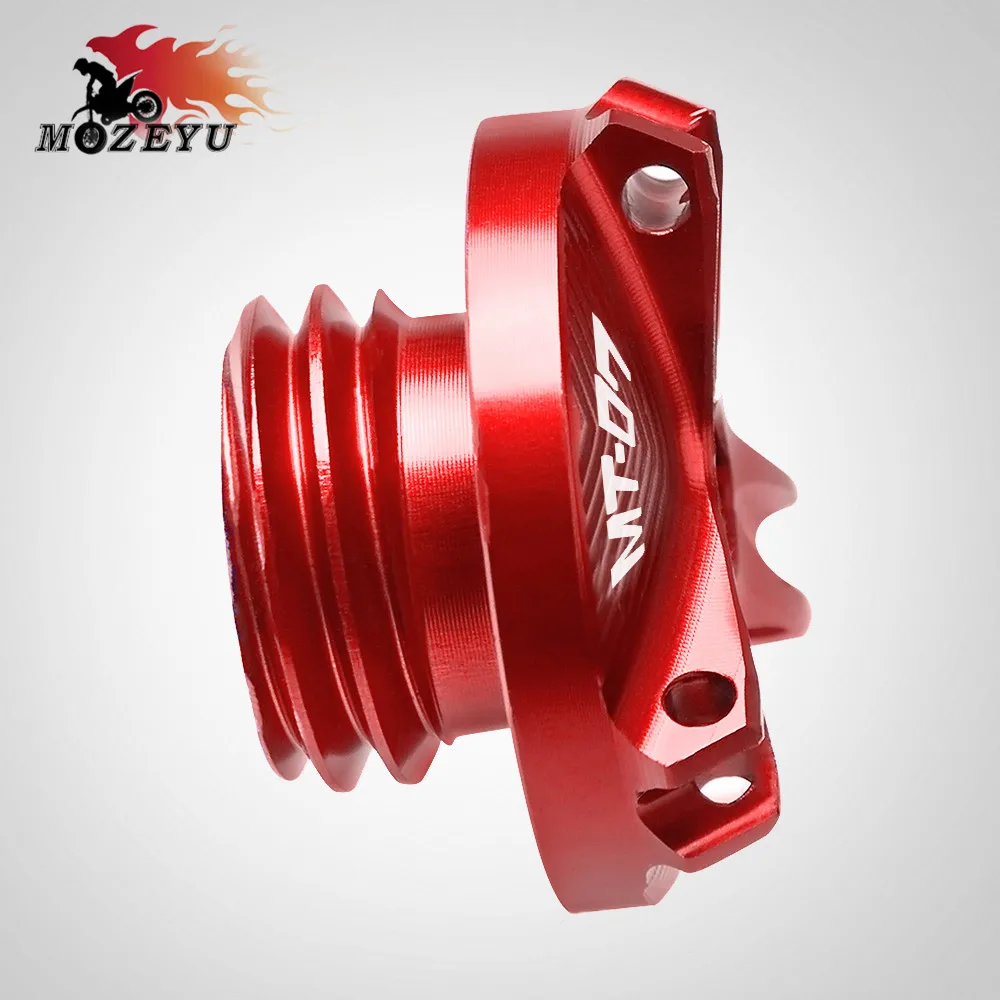 Мотоциклетный M20 * 2 5 CNC масляный фильтр двигателя крышка крышки винт для YAMAHA MT07 MT 07