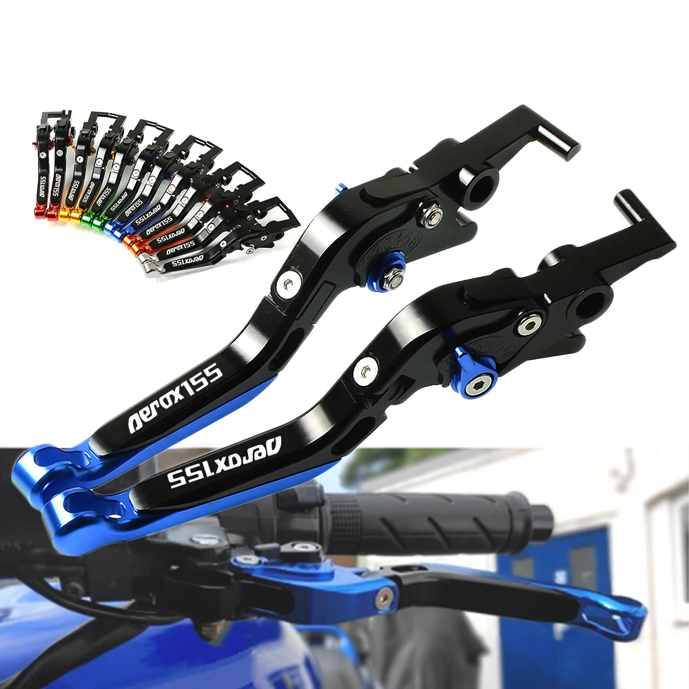 Алюминиевые ручки для YAMAHA NVX155 NVX 155 AEROX155 AEROX 2017 CNC складные рычаги тормозной муфты