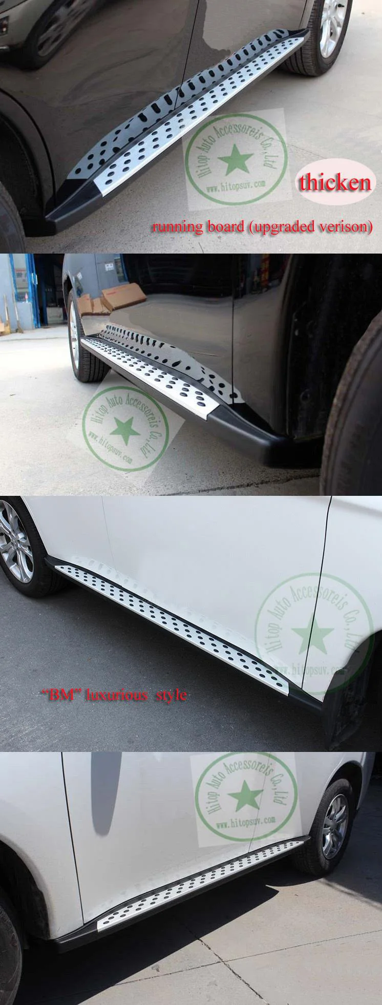 Беговая доска ножная педаль боковой шаг nerf бар для Mitsubishi Outlander 2013-, CXK подлинный, полный возврат, если не может выдержать 4 человек