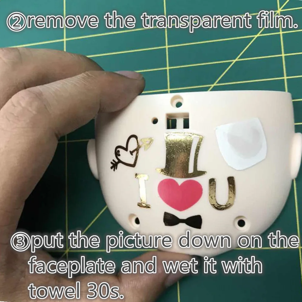 DBS blyth кукла ледяная Лицевая панель наклейки 10 бумаг на заказ diy kawaii