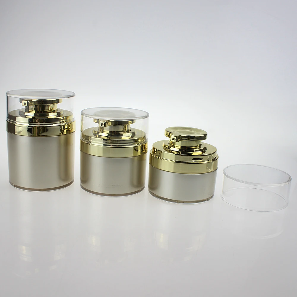 

Bottle supplier 50g Lotion acrylic Cosmetic Airless Pump Bottle for cosmetic