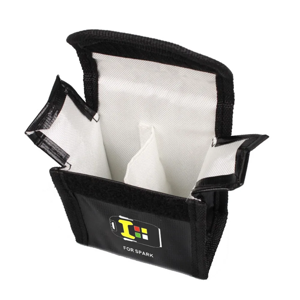 Чехол с 2 аккумуляторами огнеупорный взрывозащищенный чехол для Lipo-аккумулятора