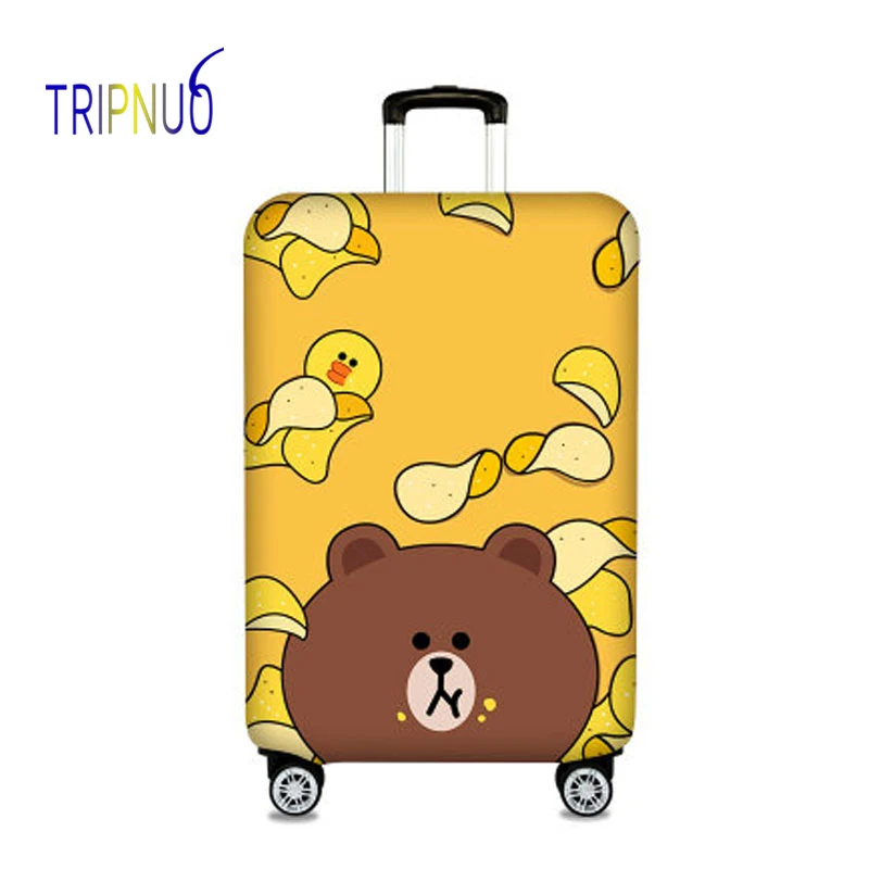 TRIPNUO эластичная ткань кошка Чемодан защитная крышка Suitable18 32 дюйма тележка чехол