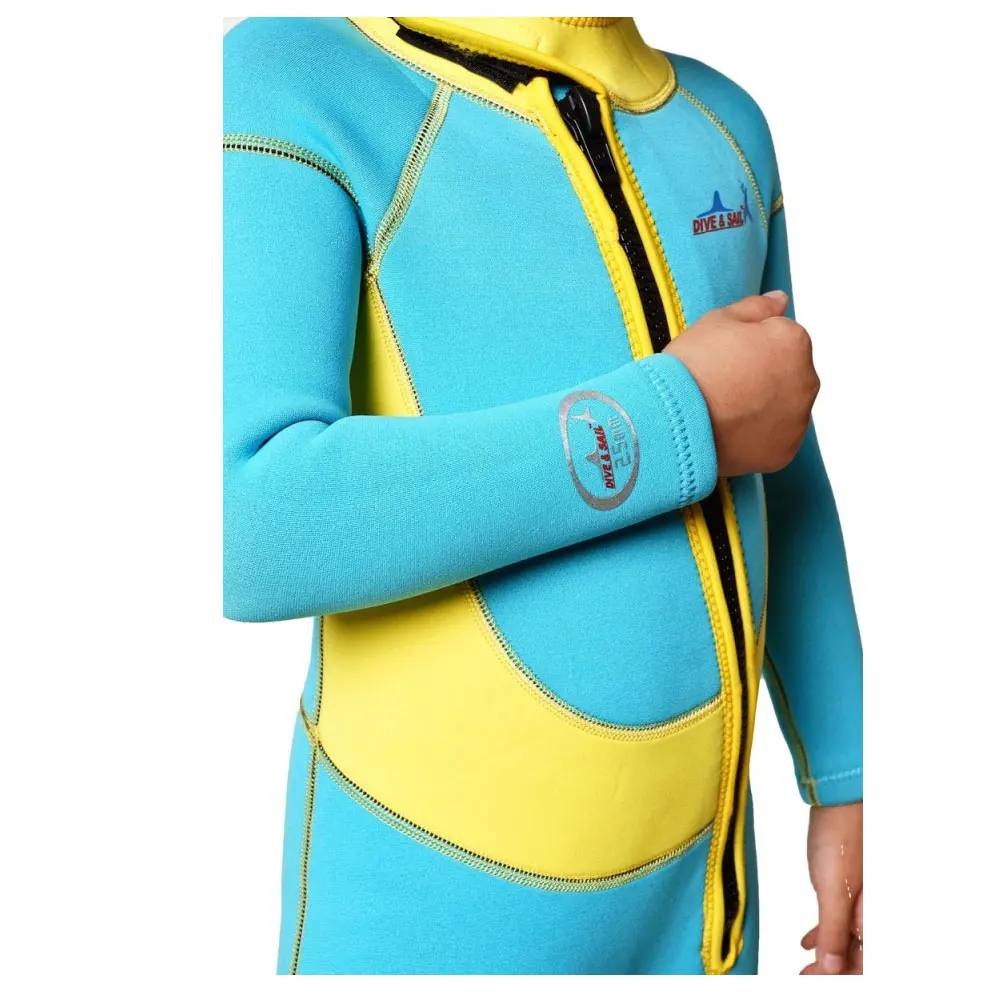 

Wetsuits Youth Premium Neoprene 2mm Youth's Shorty/Full One-piece Jumpsuit Swimwear Core Warmer Pink/Yellow SX/S/M/L/XL