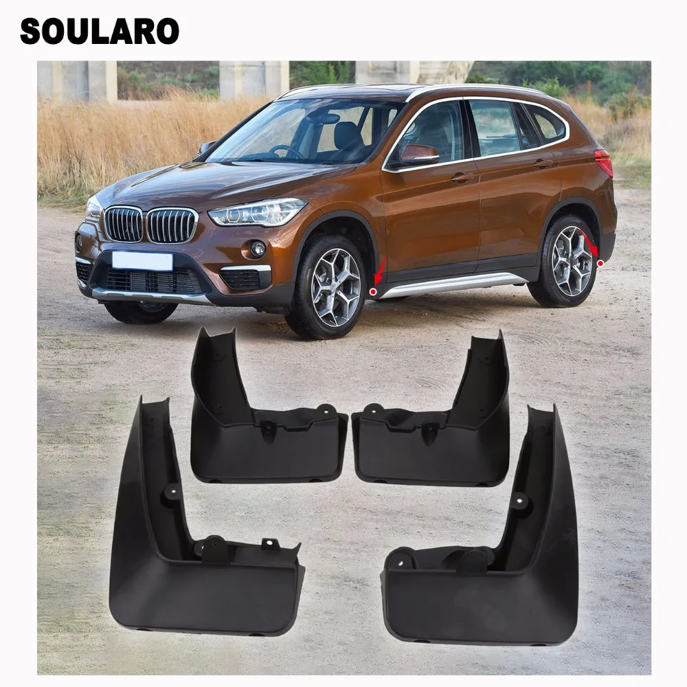 SOULARO 4x передние задние брызговики Брызговики для BMW X1 E84 2010 2015 авто аксессуары