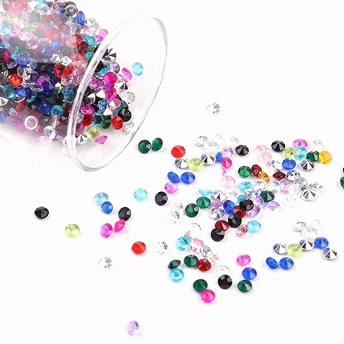 Новое поступление! 2000 шт. 4.5 мм Свадебные украшения Стразы Таблица Конфетти DIY