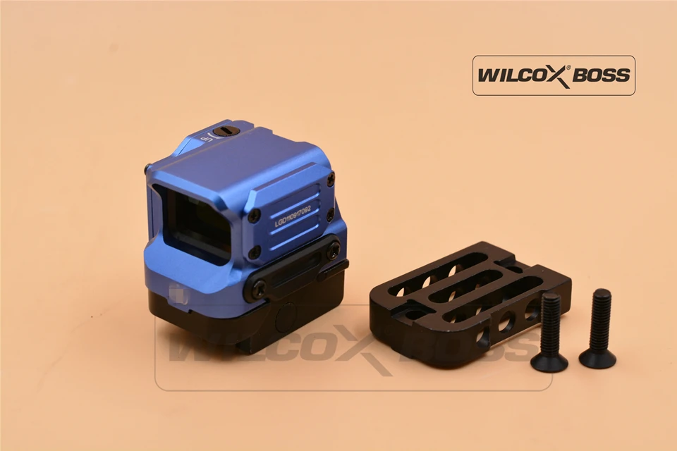 Оптический прицел DI FC1 Red Dot Sight голографический для рельсы 20 мм (синий) | Спорт и