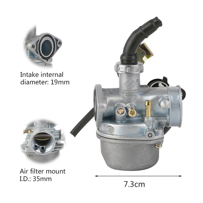 1 шт. карбюратор для мотоциклов 50cc 70cc 90cc 110cc 125cc 135cc для квадроцикла система подачи топлива