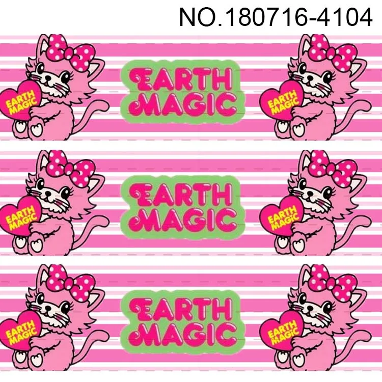 10yards - different size -Cartoon dog grosgrain ribbon Cartoon puppy love pink printed | Дом и сад
