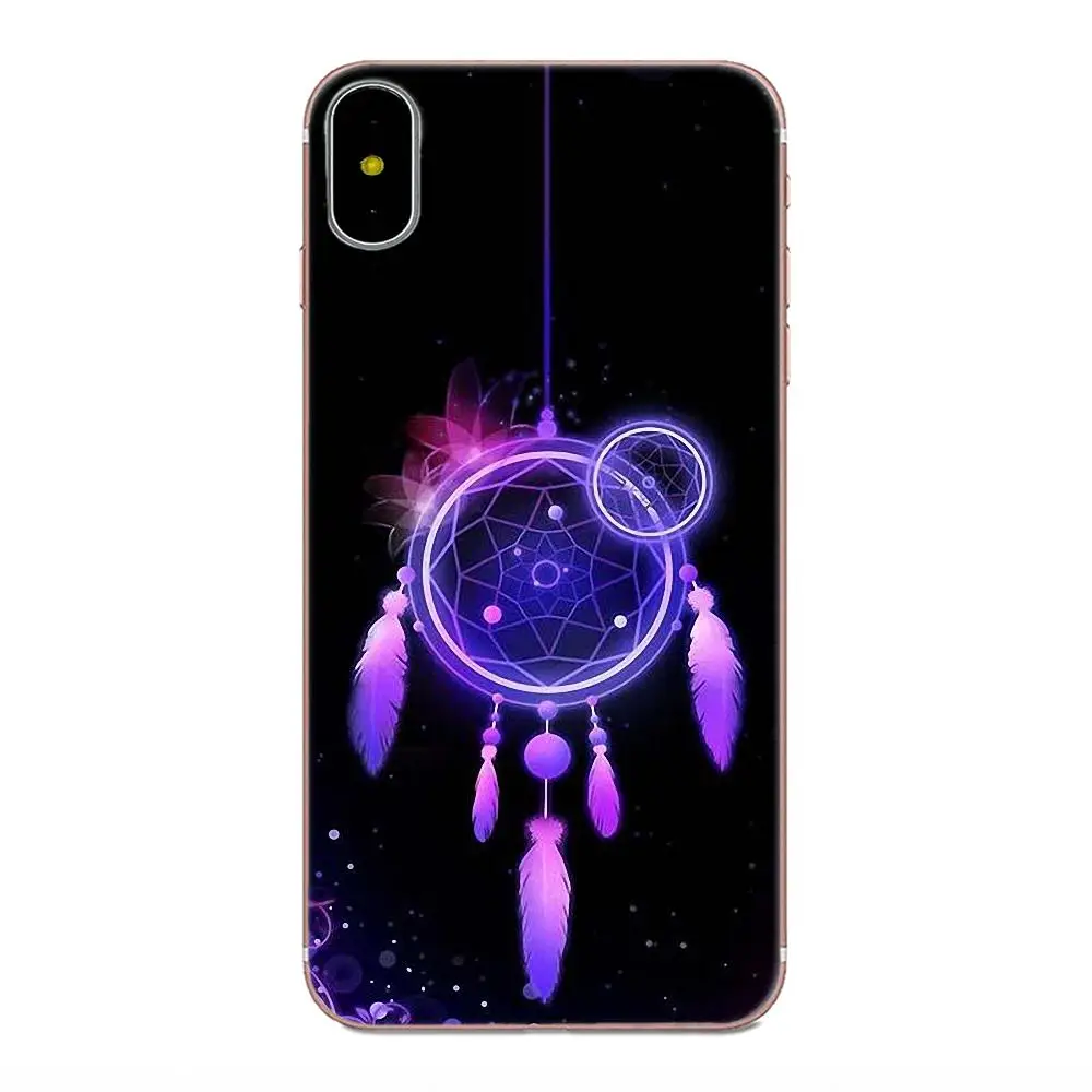 ТПУ протектор для Sony Xperia Z Z1 Z2 Z3 Z4 Z5 compact Mini M2 M4 M5 T3 E3 E5 XA XA1 XZ Премиум мода Ловец снов |
