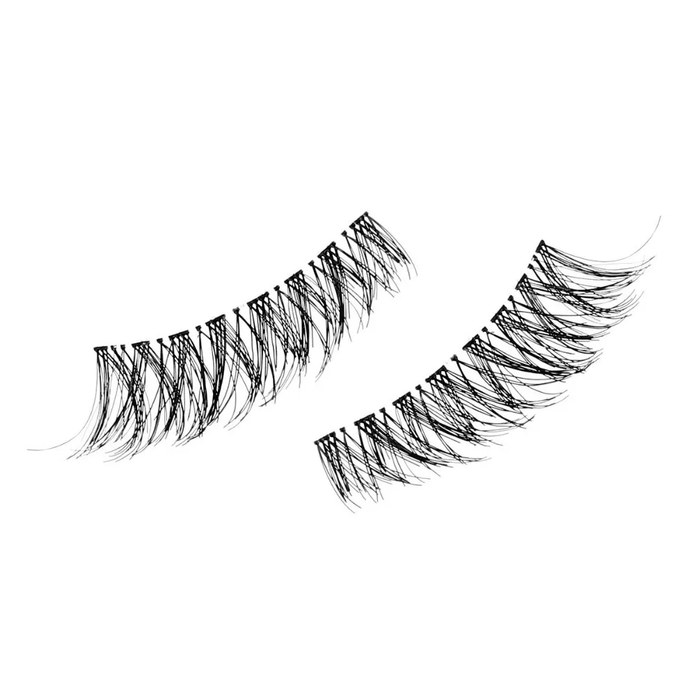 5Pairs False Eyelashes Natural Fashionable Girl Black Imported Fiber Long Curly cosmetic Eyelash Handmade Messy Cross Lash | Красота и