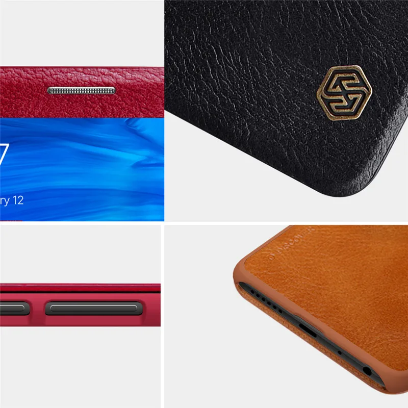 Для Xiaomi redmi note 5 pro Чехол NILLKIN Флип кожаный чехол для Xiaomi redmi note 5 pro чехол умный чехол для телефона функция сна