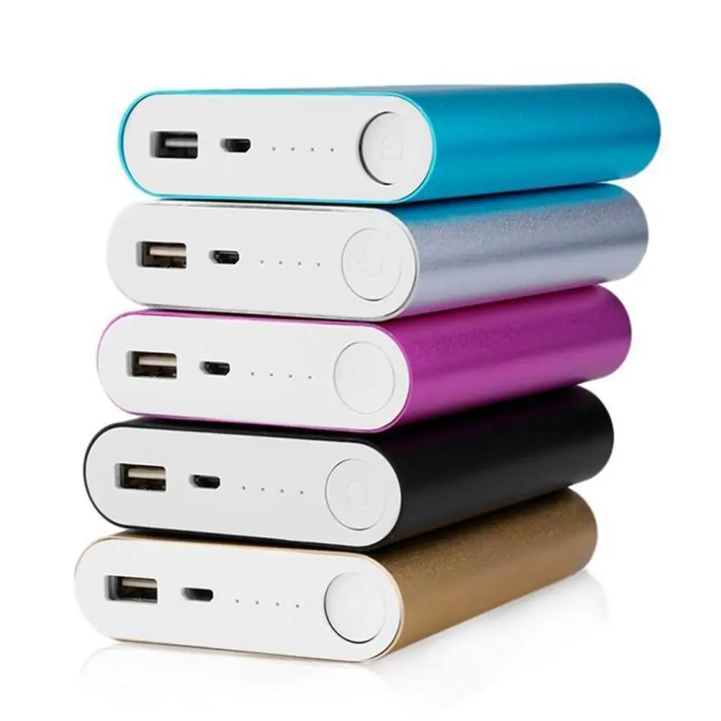 18650 батарея зарядное устройство коробка банк питания один USB powerbank резервного