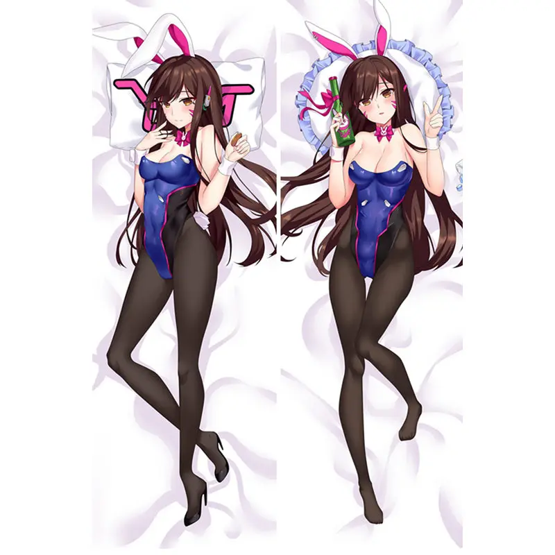 2WAY Новая игра Аниме наручных часов Подушка Чехол OW Dva пикантные наволочки 3D двухсторонняя постельные принадлежности обниматься тела Чехол настроить ow03A - Цвет: 2WAY