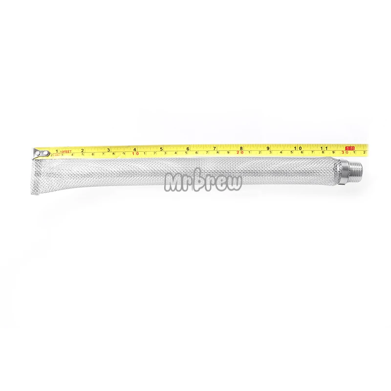 Экран Bazooka из нержавеющей стали 12 Дюймов 30 см 1/2 дюйма NPT для домашнего пива