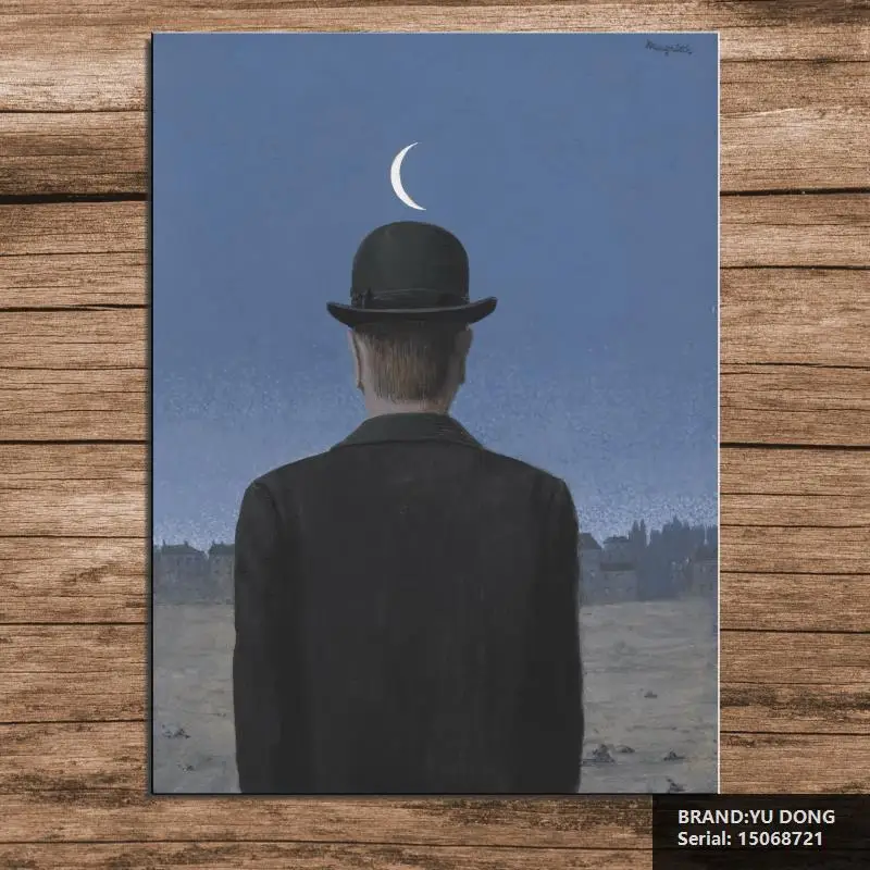 Рене Магритта натюрморт Абстрактная Живопись Маслом Рисование искусство Спрей