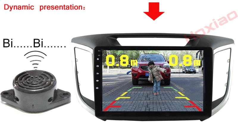 Car Radar and Rear View Camera Multi-function Universal Sensor Early Warning Detector Rearview Vehicle | Автомобили и мотоциклы