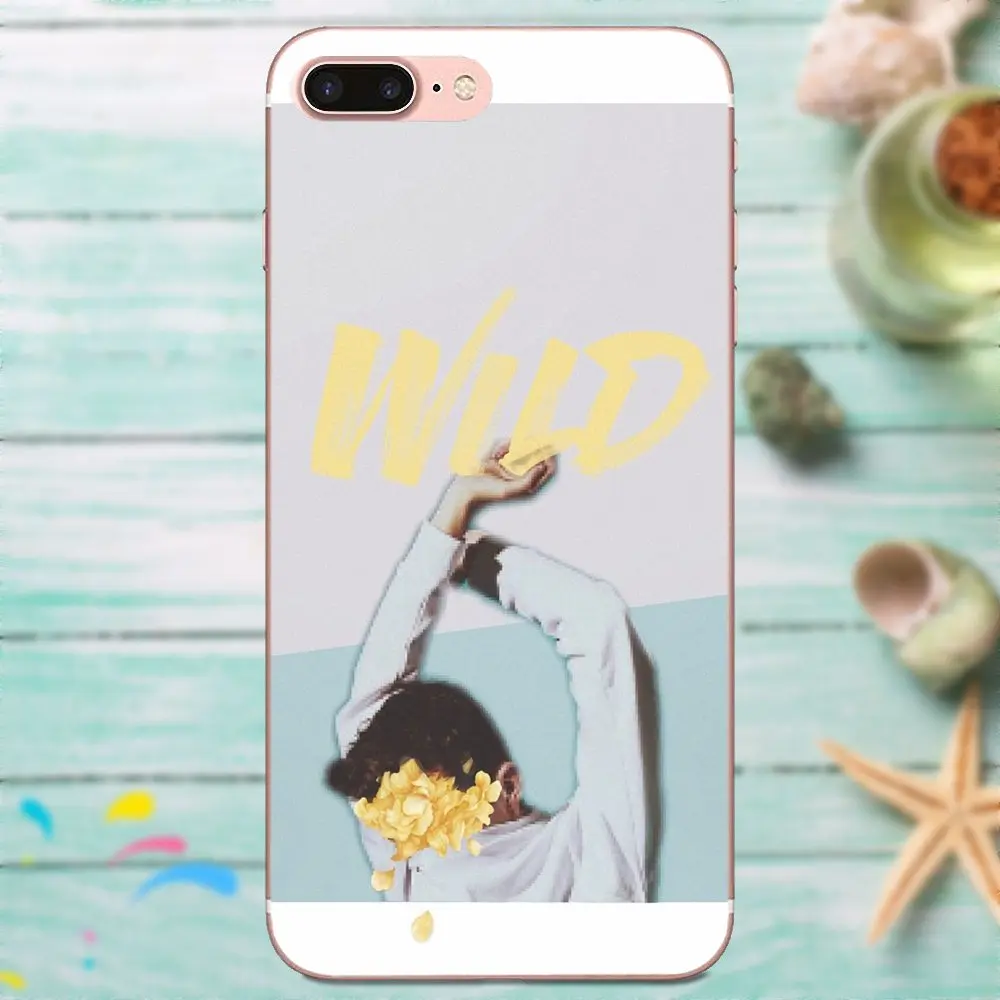 Troye Sivan Wild Lyrics Lockscreen TPU чехол для телефона Samsung Galaxy Note 5 8 9 S3 S4 S5 S6 S7 S8 S9 S10 mini Edge Plus