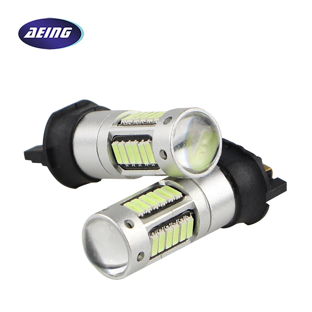 Ксеноновые белые светодиодные лампы AEING PW24W PYW24W 2 шт. для Audi A3 A4 A5 Q3/VW MK7 Golf CC/для BMW F30