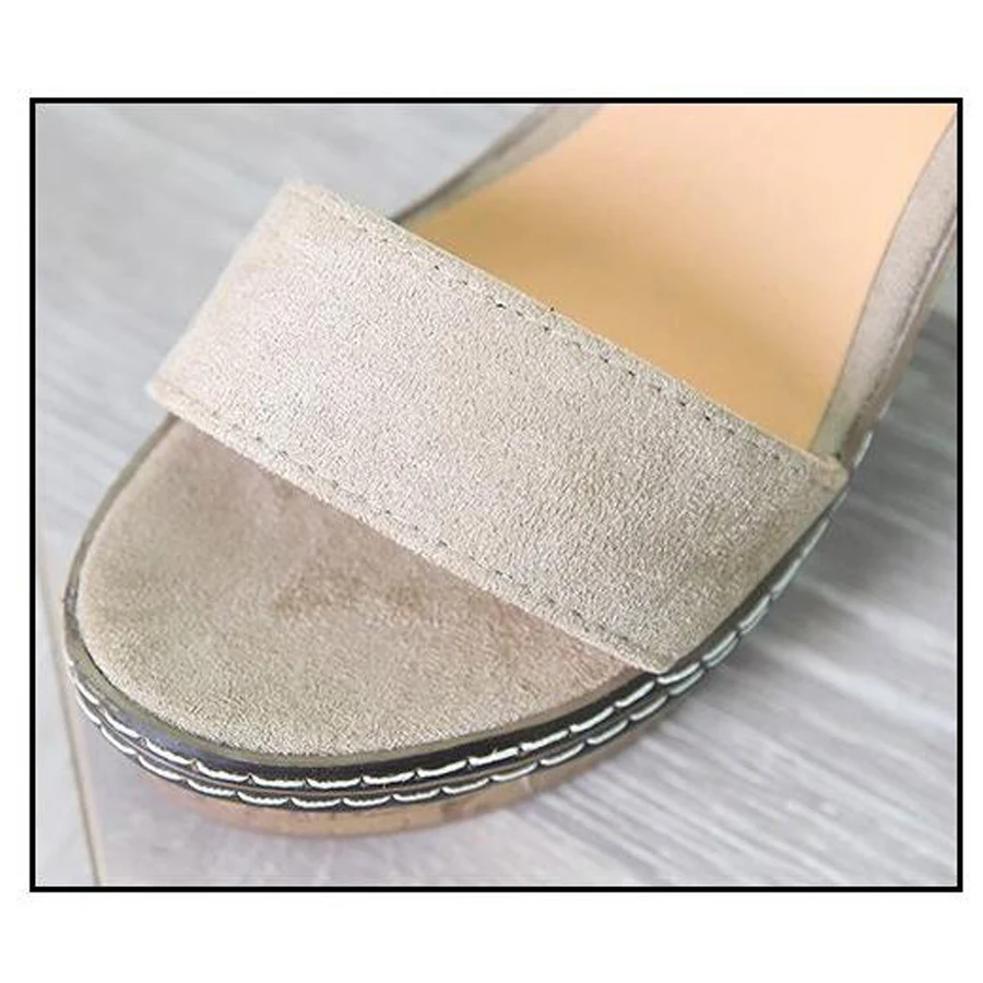 MHYONS/женские босоножки Женские Босоножки с открытым носком на платформе и высоком