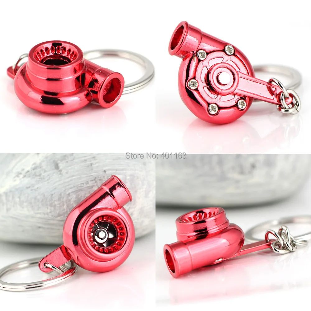 Брелок с турбонаддувом брелок покрытием из анодированного металла