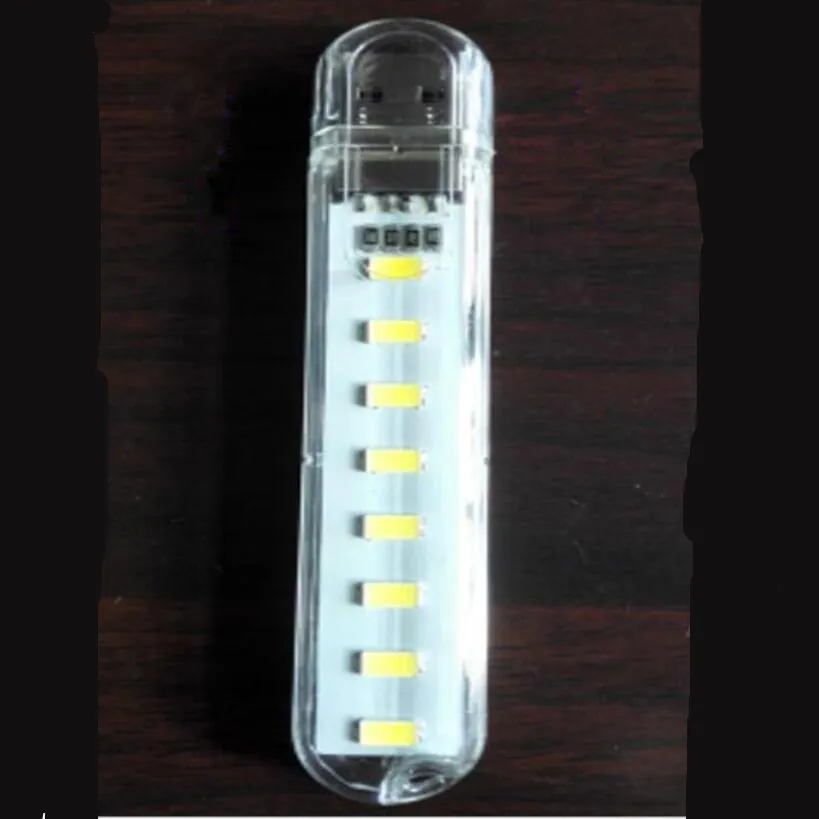 Портативные светодиодные лампы высокой мощности с usb разъемом 8 шт.|night lamp|night lightusb