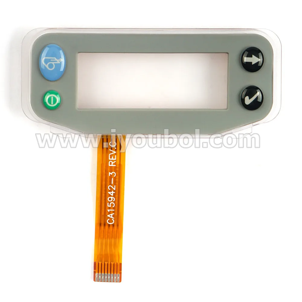 Клавиатура с Myler Keyswitch Замена для Zebra QL420, QL420 Plus