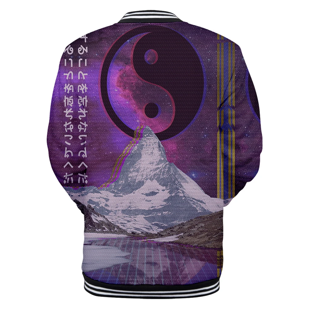 Новинка 2019 модная бейсбольная форма Vaporwave для электронных танцев и музыки