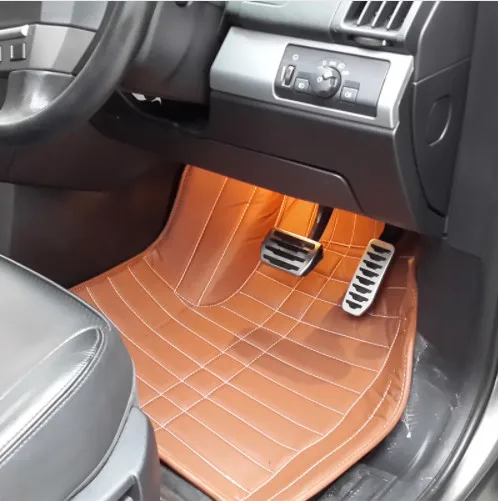 

For Freelander 2 AT Car Accessories Pedal Cover For Brake And Accelerator Pedal Pads Cover Aluminum alloy Parts 07-15