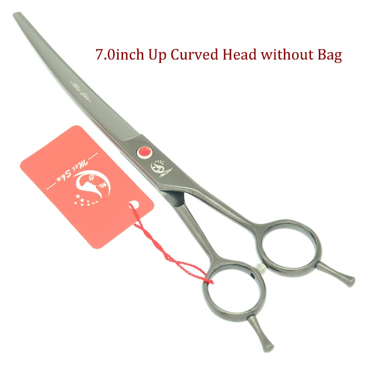 HB0133 no bag Meisha " Изогнутые Ножницы для домашних животных ножницы для стрижки собак филировочные ножницы японские 440c Стальные Ножницы Для Стрижки кошек HB0240 - Цвет: HB0133 no bag