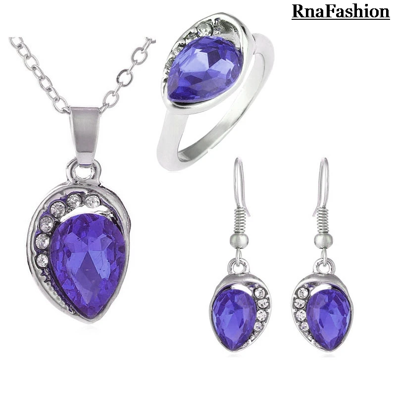 2014 Новый комплект ювелирных изделий из кристаллов аксессуары Подвески в форме