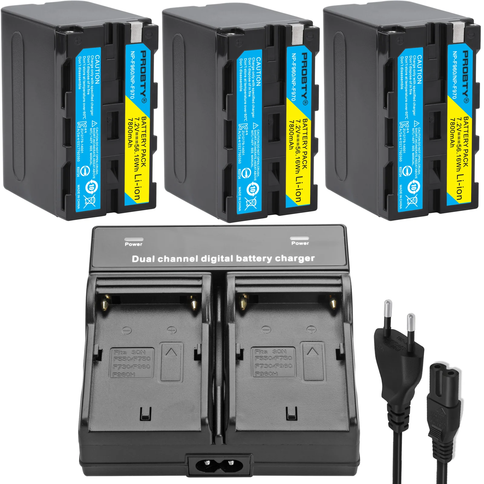 Для sony NP F970 F960 батарея для Sony CCD RV100 RV200 SC5 TR917 Камера CN 216 304 YN300 VL600 Светодиодная лампа